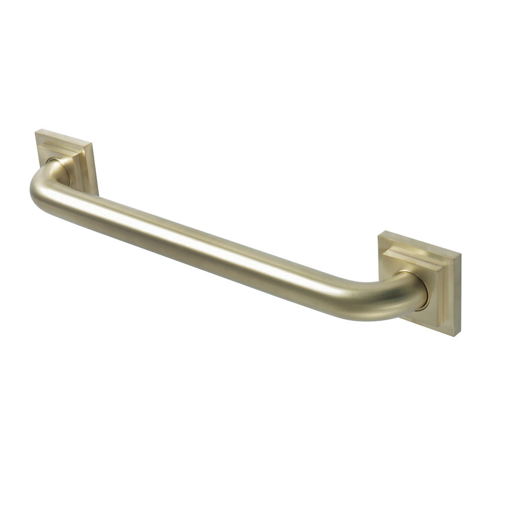 Kingston Brass DR614167 Claremont 16" Grab Bar, 1-1/4" Diameter, Brushed Brass - BNGBath