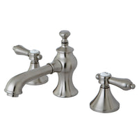 Thumbnail for Kingston Brass KC7068BAL 8 in. Widespread Bathroom Faucet, Brushed Nickel - BNGBath