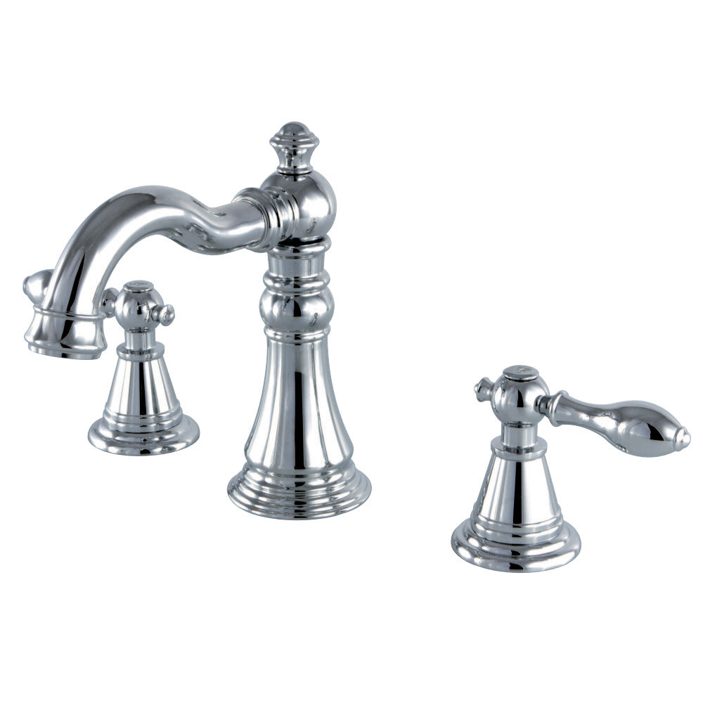 Fauceture FSC1971AL English Classic Widespread Bathroom Faucet, Polished Chrome - BNGBath