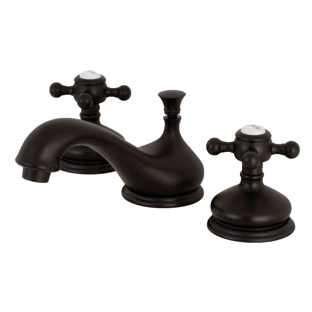 Kingston Brass KS1165BX 8 in. Widespread Bathroom Faucet, Oil Rubbed Bronze - BNGBath