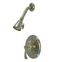 Thumbnail for Kingston Brass KB8638FLSO Royale Shower Only, Brushed Nickel - BNGBath