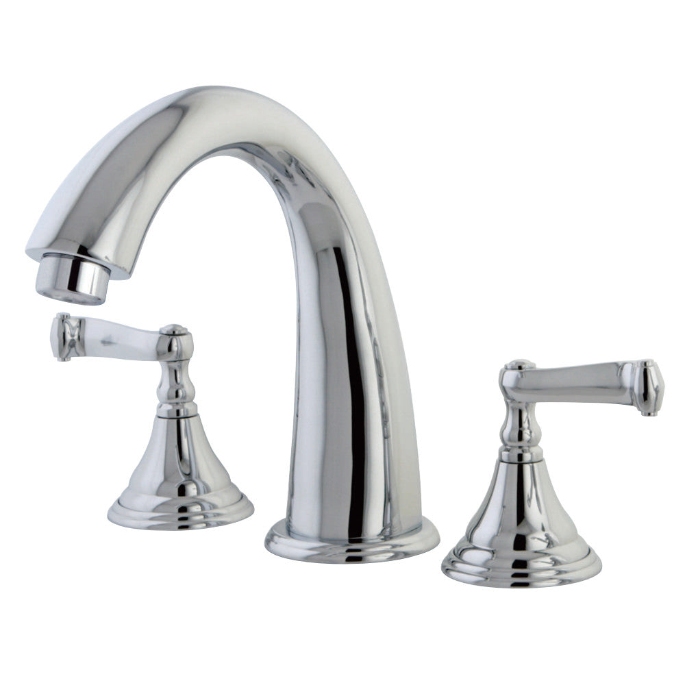 Kingston Brass KS5361FL Royale Roman Tub Faucet, Polished Chrome - BNGBath