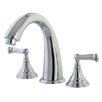 Thumbnail for Kingston Brass KS5361FL Royale Roman Tub Faucet, Polished Chrome - BNGBath