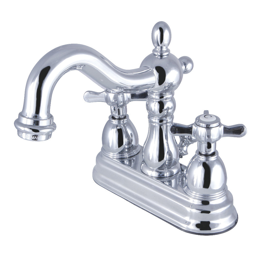 Kingston Brass KB1601BEX 4 in. Centerset Bathroom Faucet, Polished Chrome - BNGBath