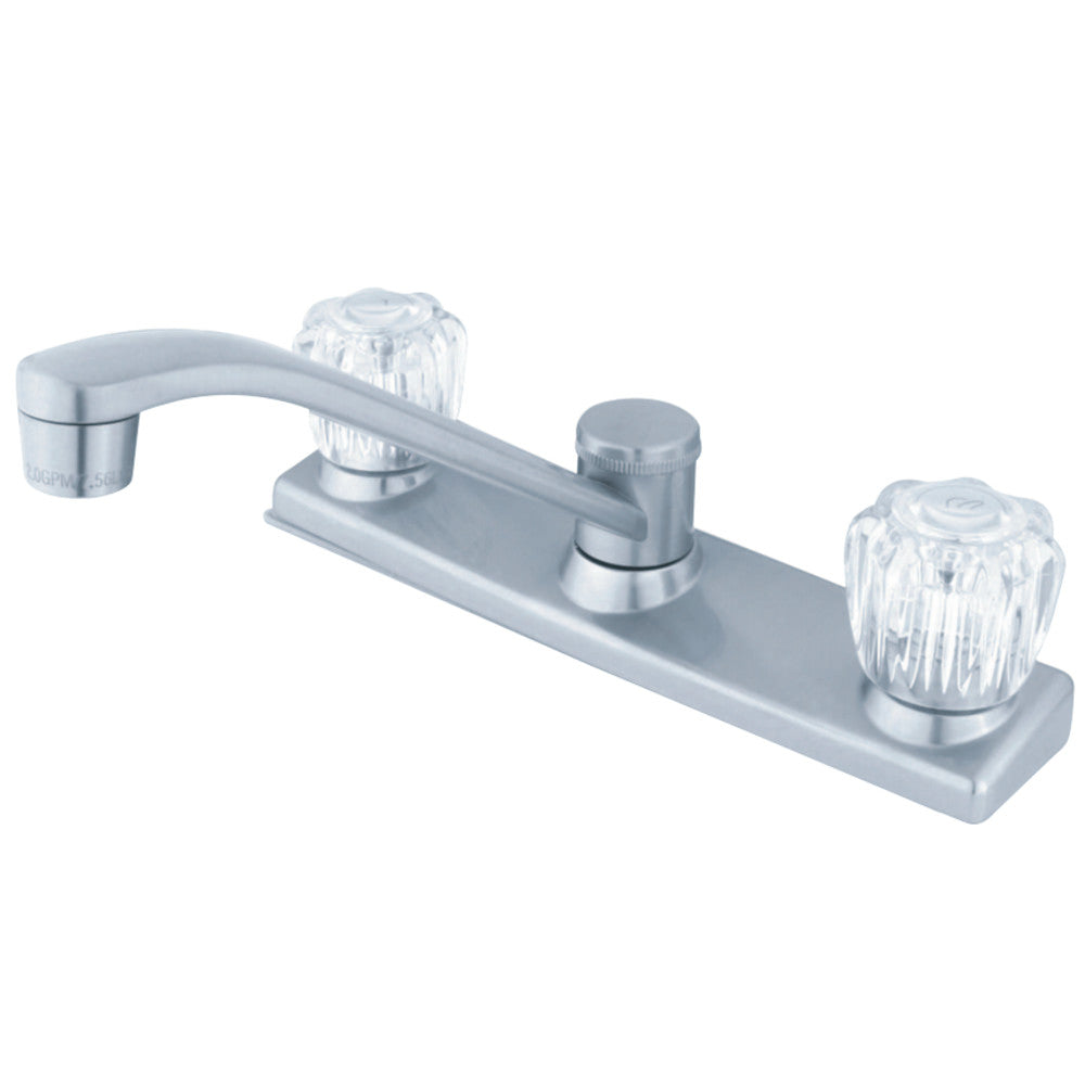 Kingston Brass GKB121 Americana Centerset Kitchen Faucet, Polished Chrome - BNGBath