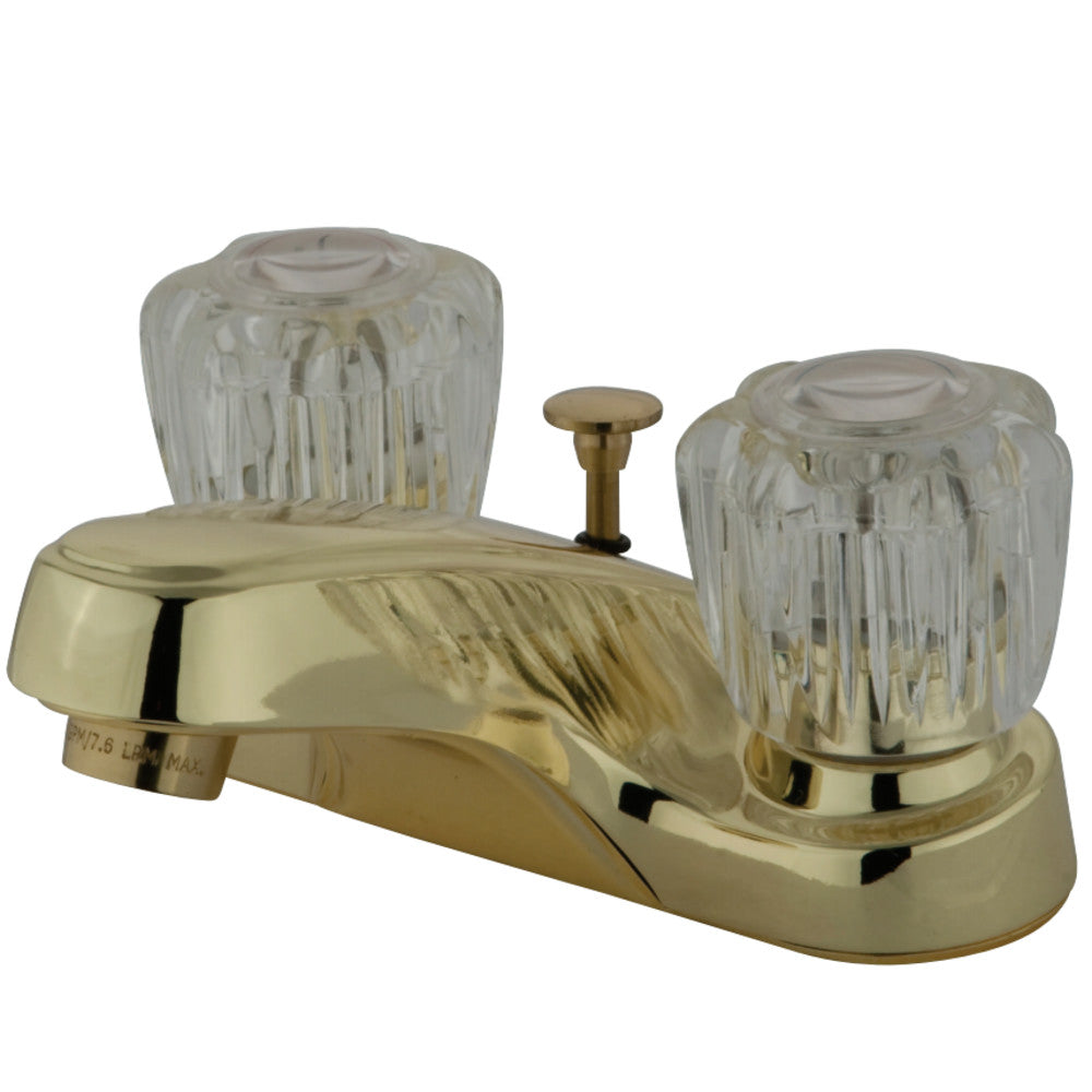 Kingston Brass KB162B 4 in. Centerset Bathroom Faucet, Polished Brass - BNGBath