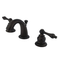 Thumbnail for Kingston Brass GKB915AL English Country Widespread Bathroom Faucet, Oil Rubbed Bronze - BNGBath