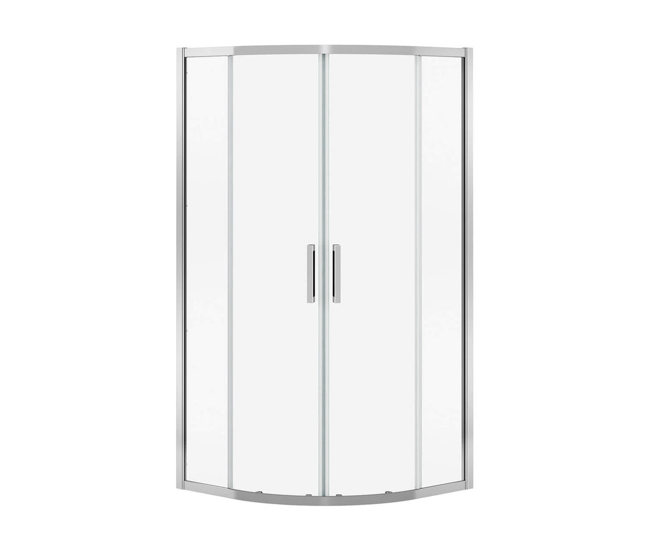 Radia Neo-round Sliding Shower Door 32 x 32 x 71 ½ in. 6 mm Corner Shower door - BNGBath