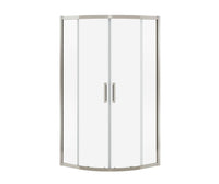 Thumbnail for Radia Round Sliding Shower Door 36 x 36 x 71 ½ in. 6 mm Corner Shower door - BNGBath