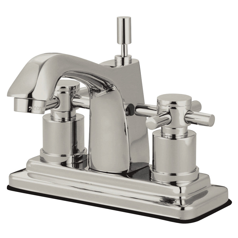 Kingston Brass KS8648DX 4 in. Centerset Bathroom Faucet, Brushed Nickel - BNGBath