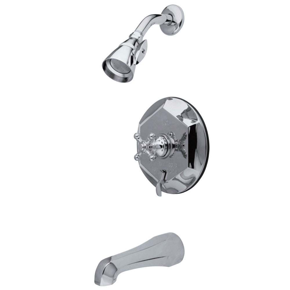 Kingston Brass KB46310BX English Vintage Tub with Shower Faucet, Polished Chrome - BNGBath