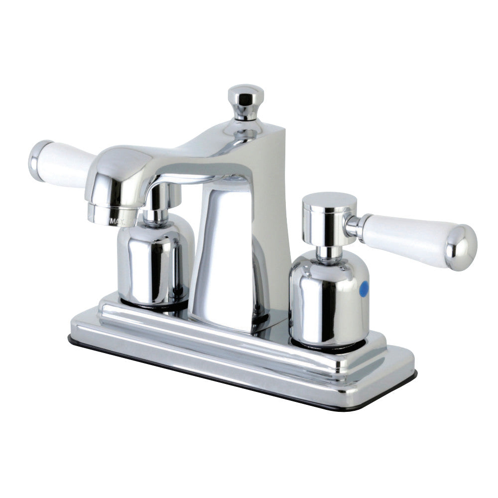 Kingston Brass FB4641DPL 4 in. Centerset Bathroom Faucet, Polished Chrome - BNGBath