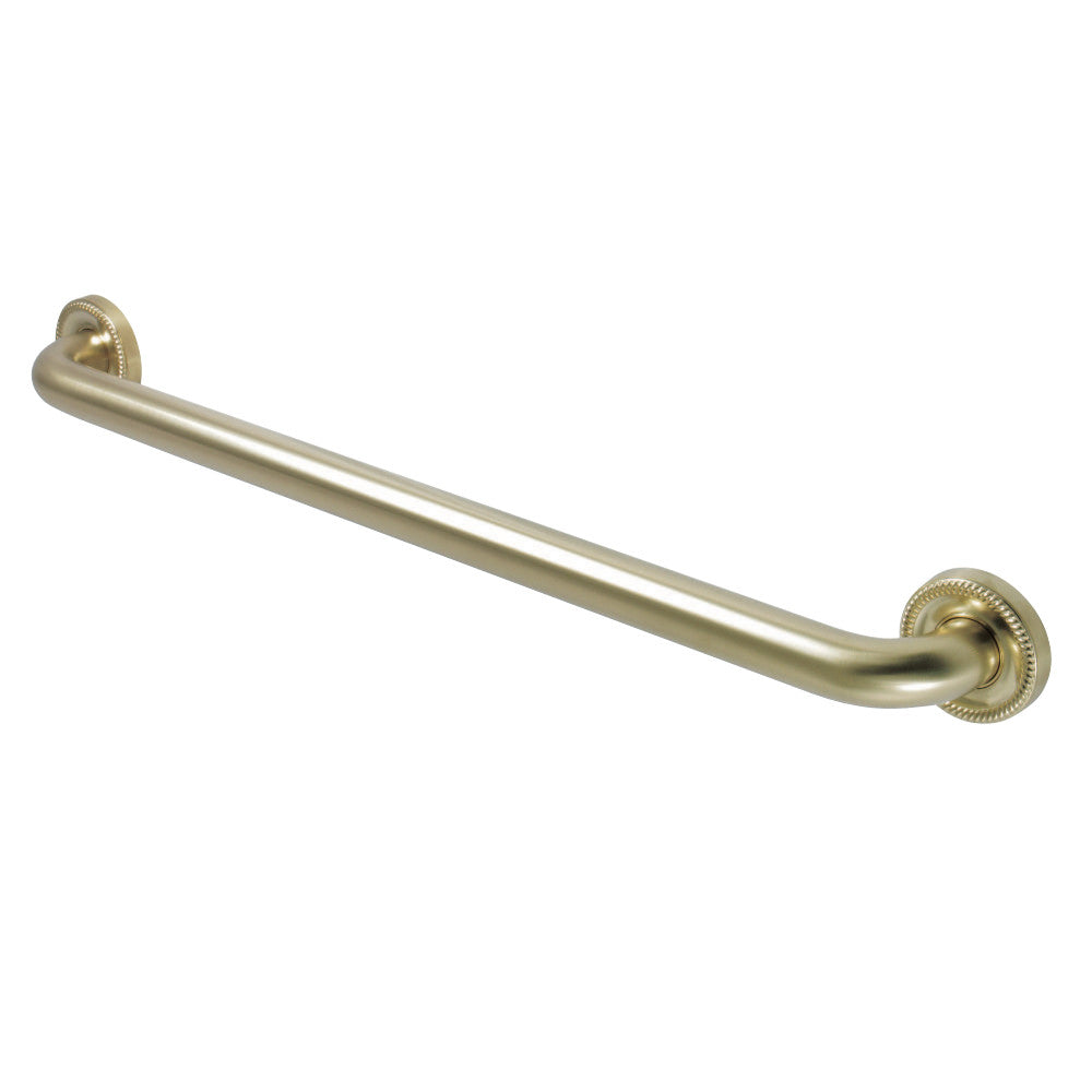 Kingston Brass DR914247 Camelon 24-Inch X 1-1/4-Inch OD Grab Bar, Brushed Brass - BNGBath