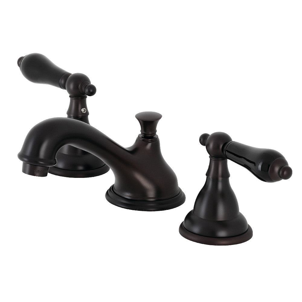 Kingston Brass KS5565PKL Duchess Widespread Bathroom Faucet with Brass Pop-Up, Oil Rubbed Bronze - BNGBath