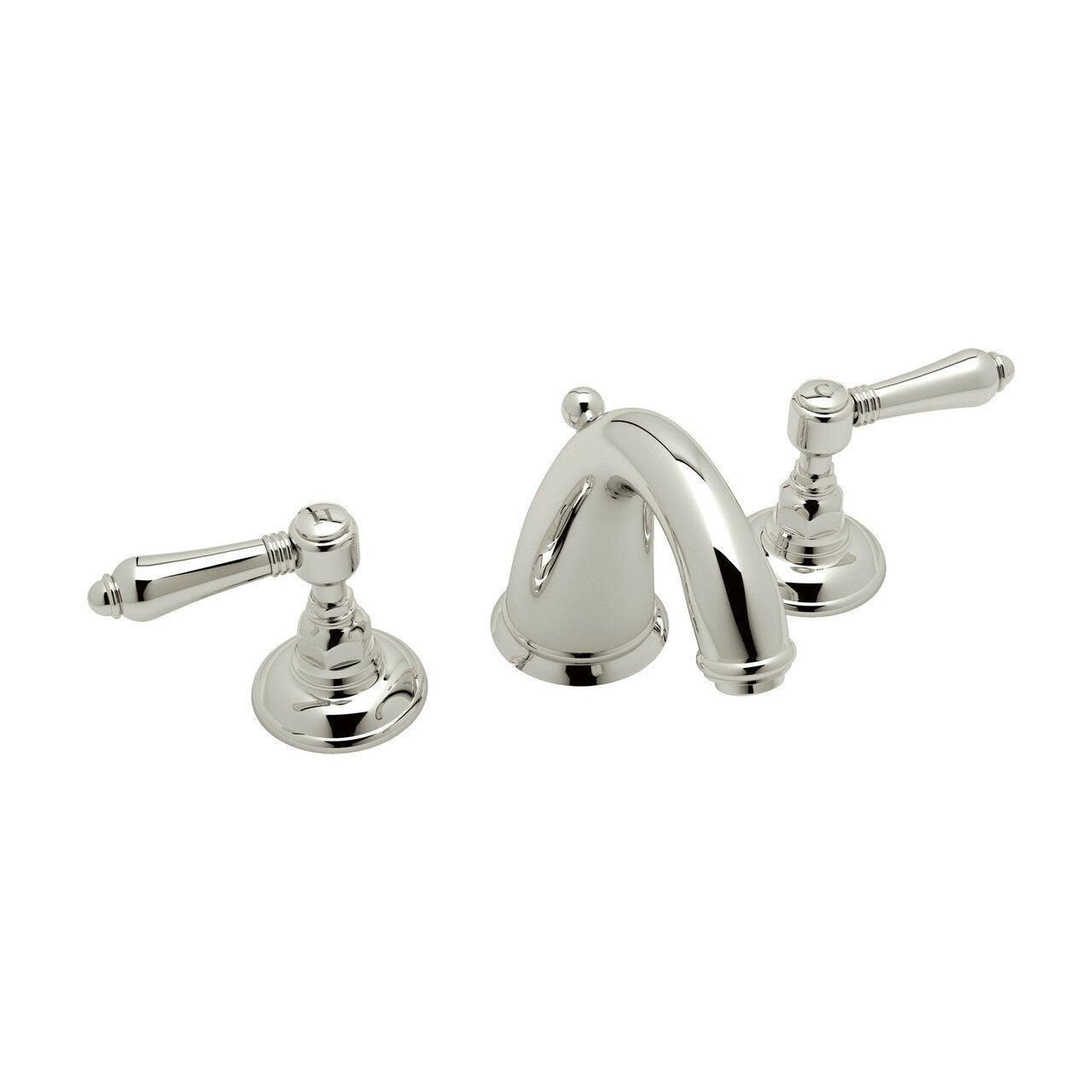 ROHL San Julio C-Spout Widespread Bathroom Faucet - BNGBath