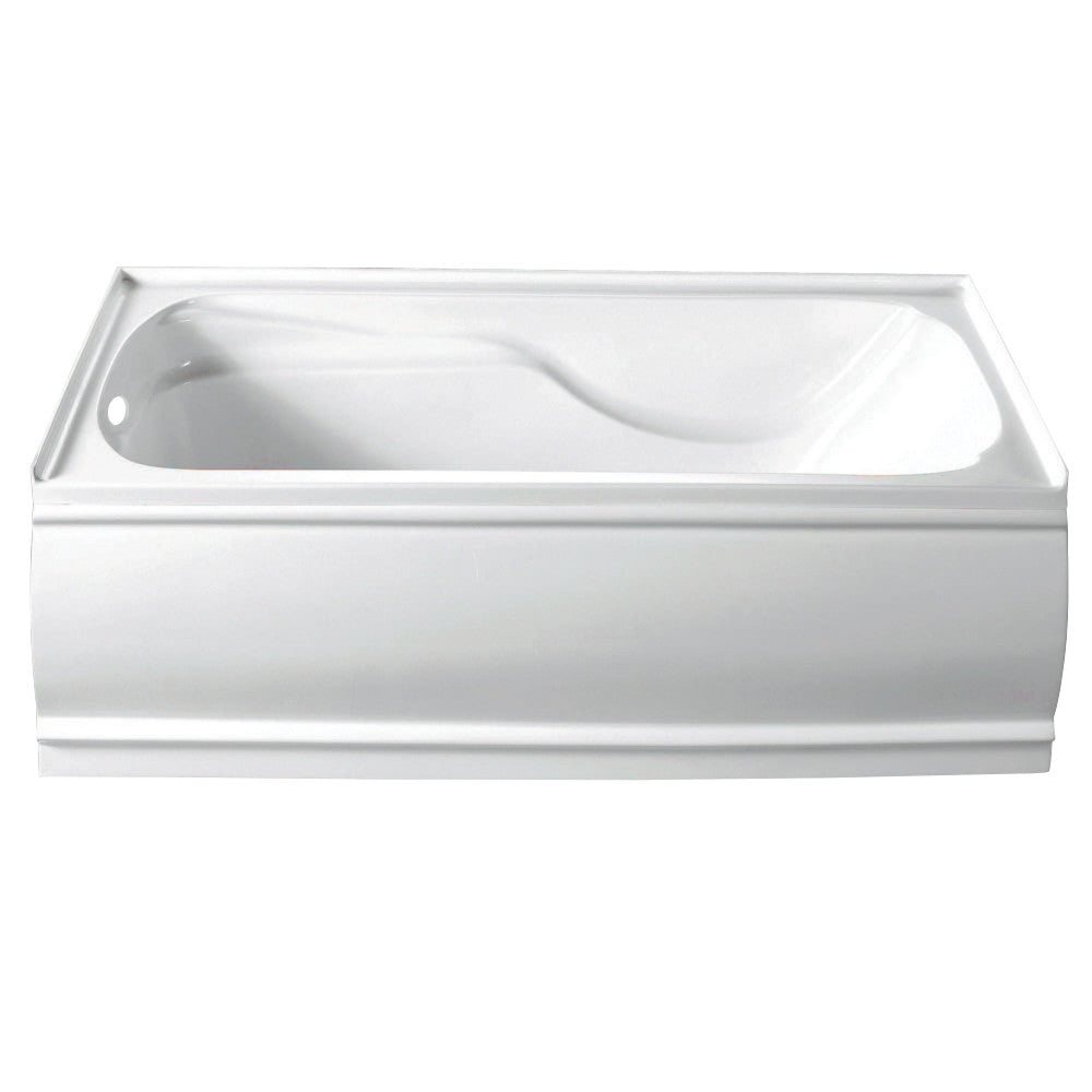 Aqua Eden  VTDE603221X-P 60x32x21 Acrylic Alcove Bathtub - BNGBath