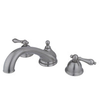 Thumbnail for Kingston Brass KS3358AL Vintage Roman Tub Faucet, Brushed Nickel - BNGBath