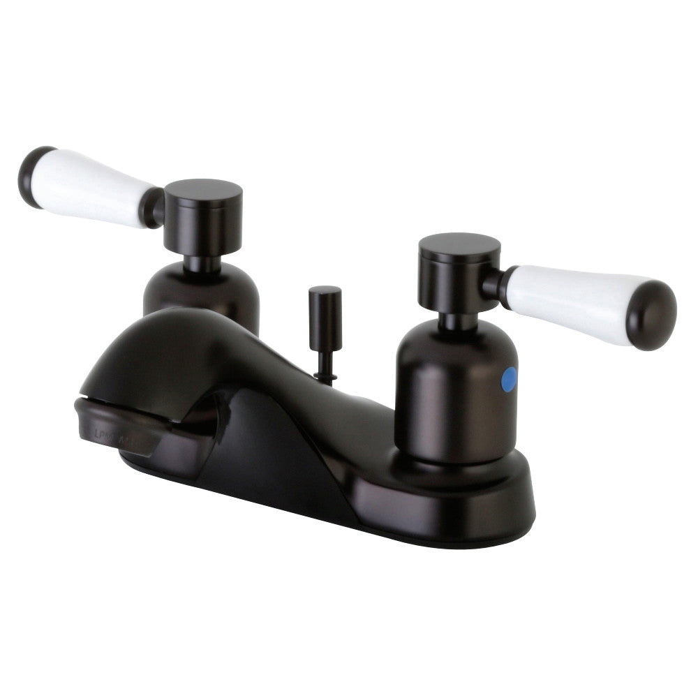 Kingston Brass FB5625DPL 4 in. Centerset Bathroom Faucet, Oil Rubbed Bronze - BNGBath