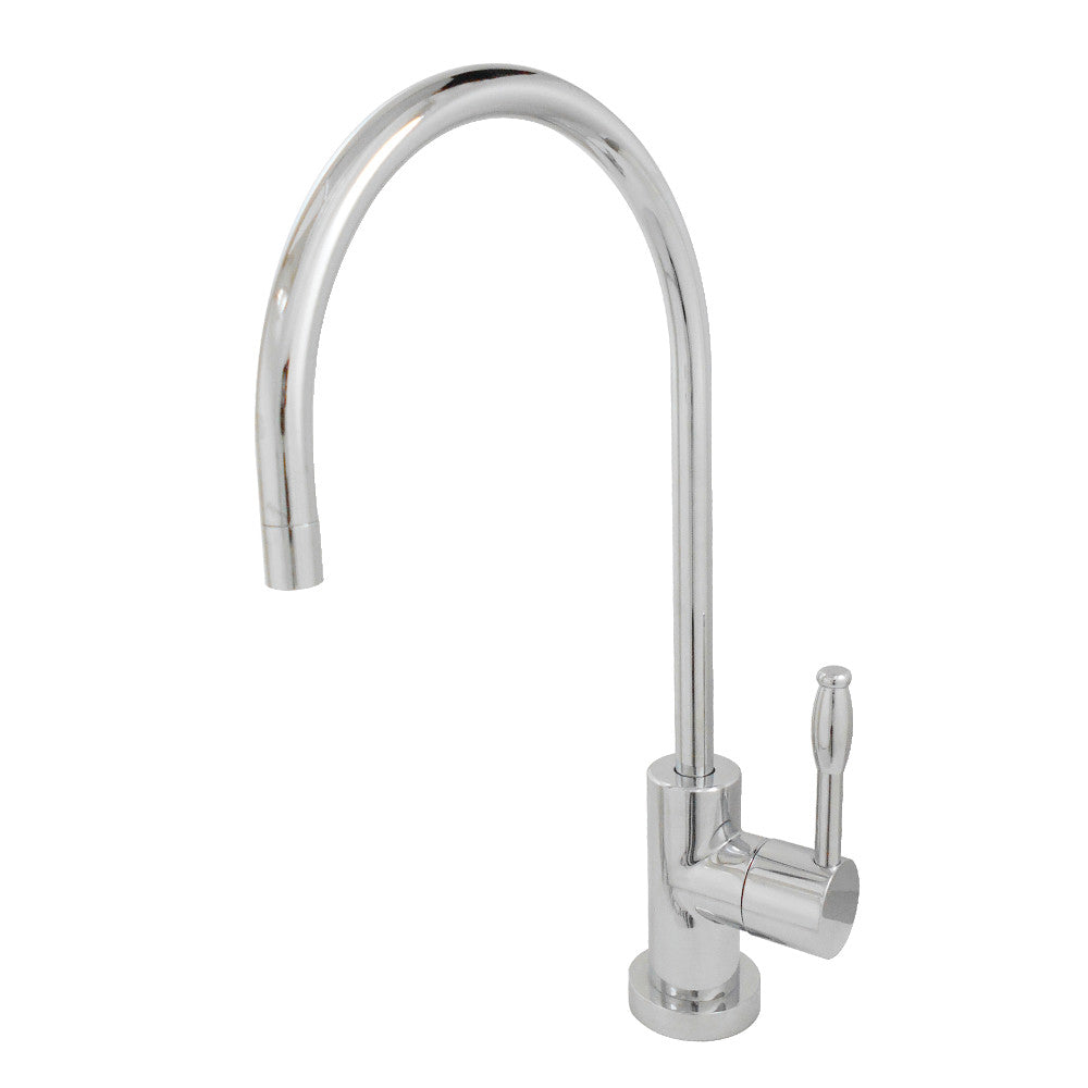 Kingston Brass KS8191NKL Nustudio Single-Handle Cold Water Filtration Faucet, Polished Chrome - BNGBath