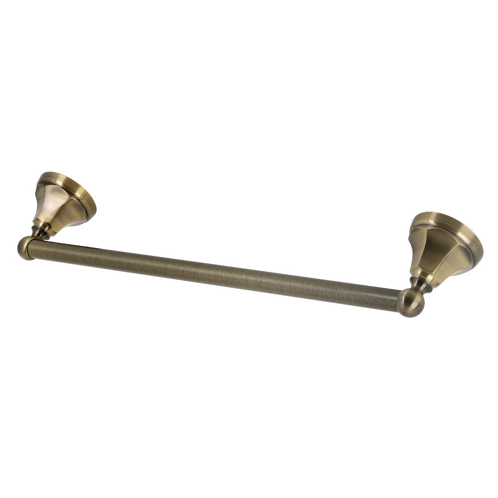 Kingston Brass BA4812AB Metropolitan 18" Towel Bar, Antique Brass - BNGBath