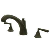 Thumbnail for Kingston Brass KS4325HL Roman Tub Faucet, Oil Rubbed Bronze - BNGBath