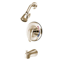 Thumbnail for Kingston Brass KB6658LL Tub and Shower Faucet, Brushed Nickel - BNGBath