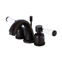 Thumbnail for Kingston Brass KB8915DPL Paris Widespread Bathroom Faucet, Oil Rubbed Bronze - BNGBath