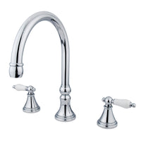 Thumbnail for Kingston Brass KS2341PL Roman Tub Faucet, Polished Chrome - BNGBath