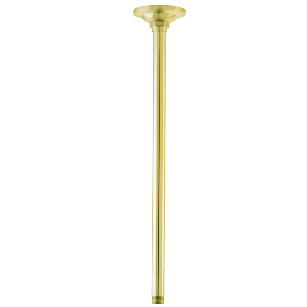 Kingston Brass K217A2 Trimscape 17" Rain Drop Shower Arm, Polished Brass - BNGBath