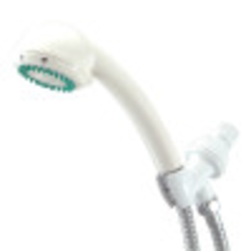 Kingston Brass KX0131B 3 Setting Hand Held Shower with metal hose, White - BNGBath