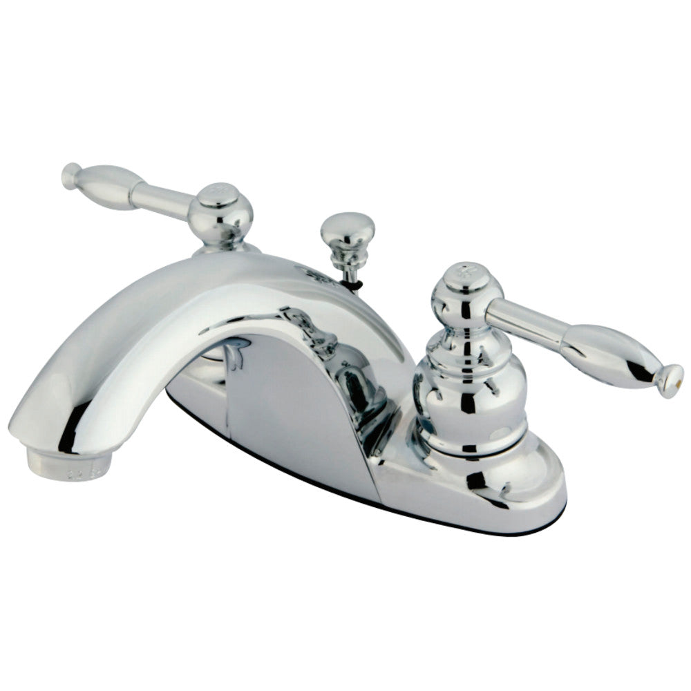 Kingston Brass KB7641KL 4 in. Centerset Bathroom Faucet, Polished Chrome - BNGBath