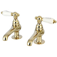 Thumbnail for Kingston Brass KS3202PL Restoration Basin Tap Faucet, Polished Brass - BNGBath