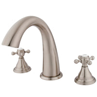 Thumbnail for Kingston Brass KS5368BX Vintage Roman Tub Faucet, Brushed Nickel - BNGBath