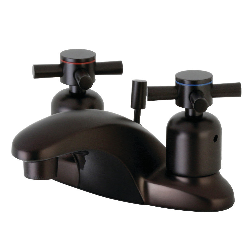 Kingston Brass FB8625DX 4 in. Centerset Bathroom Faucet, Oil Rubbed Bronze - BNGBath