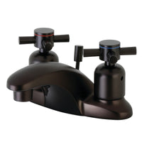 Thumbnail for Kingston Brass FB8625DX 4 in. Centerset Bathroom Faucet, Oil Rubbed Bronze - BNGBath