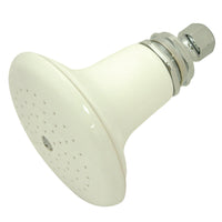 Thumbnail for Kingston Brass P50C Victorian Ceramic Shower Head, Polished Chrome - BNGBath