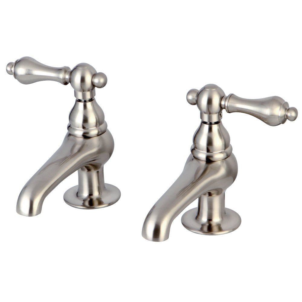 Kingston Brass KS3208AL Restoration Basin Tap Faucet, Brushed Nickel - BNGBath