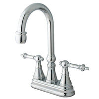 Thumbnail for Kingston Brass KS2491TL Bar Faucet, Polished Chrome - BNGBath