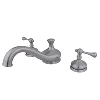 Thumbnail for Kingston Brass KS3338BL Vintage Roman Tub Faucet, Brushed Nickel - BNGBath