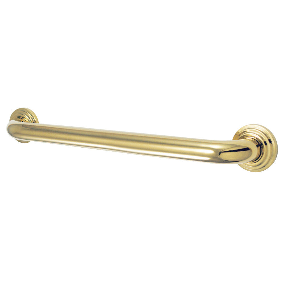 Kingston Brass DR214182 Milano 18-Inch X 1-1/4-Inch OD Decorative Grab Bar, Polished Brass - BNGBath