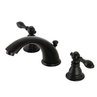 Thumbnail for Kingston Brass KB960ACL American Classic Widespread Bathroom Faucet with Retail Pop-Up, Matte Black - BNGBath