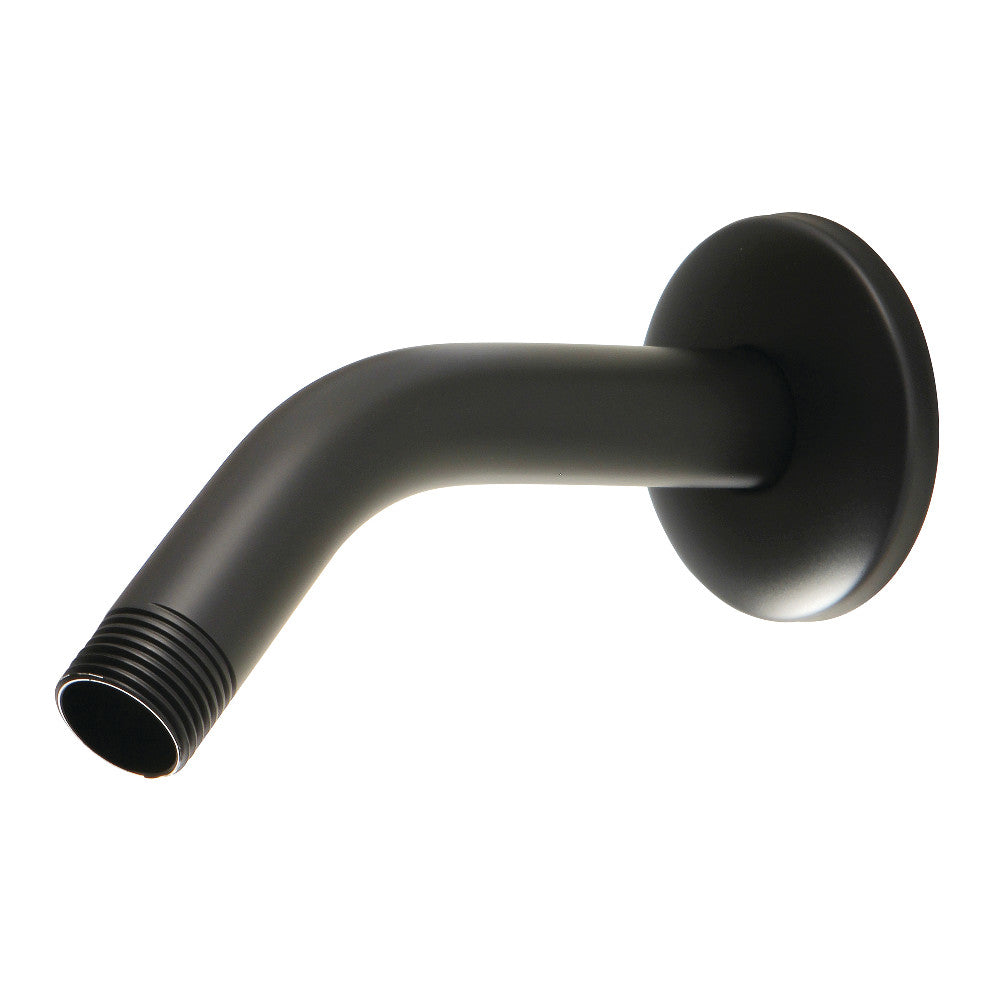 Kingston Brass K150K0 Trimscape 6" Shower Arm with Flange, Matte Black - BNGBath