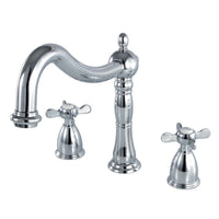 Thumbnail for Kingston Brass KS1341BEX Essex Roman Tub Faucet, Polished Chrome - BNGBath