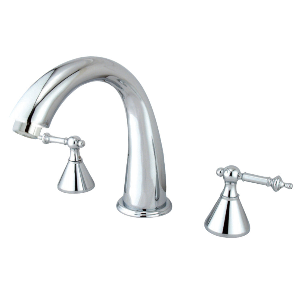 Kingston Brass KS2361TL Roman Tub Faucet, Polished Chrome - BNGBath