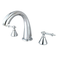 Thumbnail for Kingston Brass KS2361TL Roman Tub Faucet, Polished Chrome - BNGBath