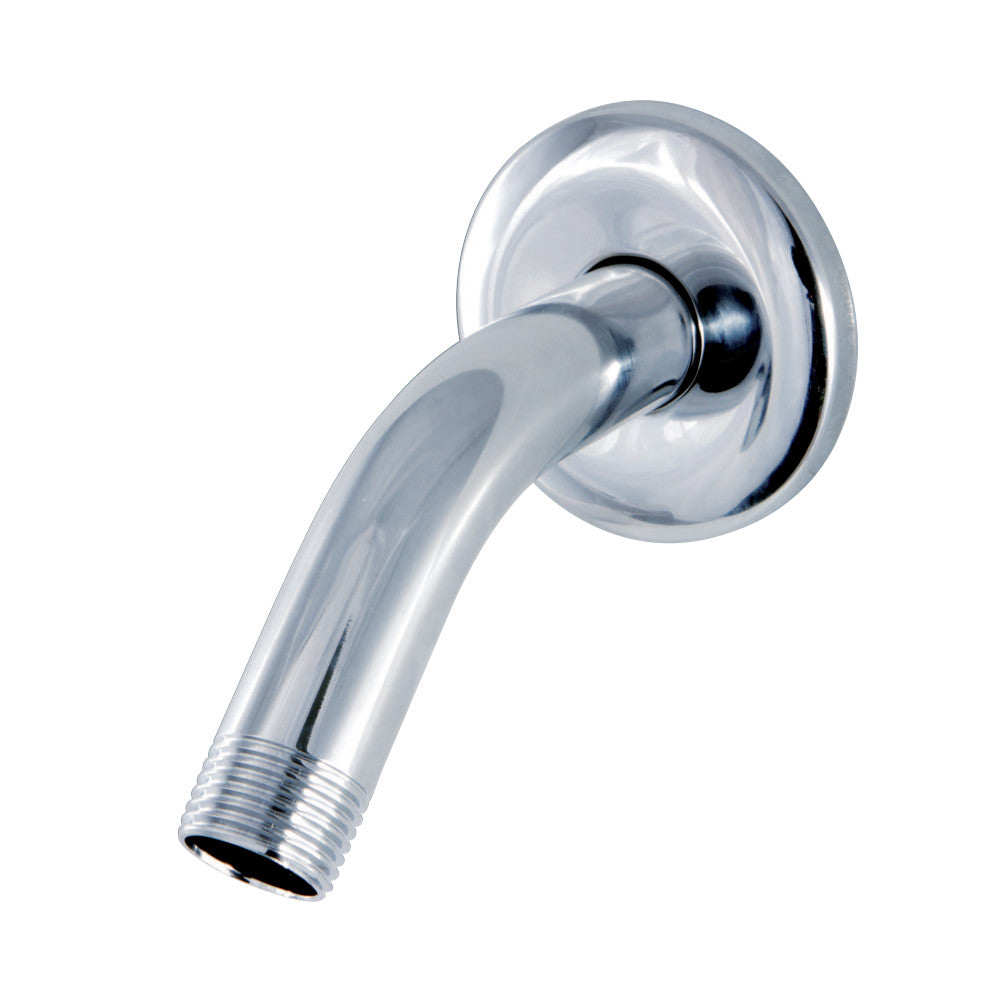 Kingston Brass K150K1 Trimscape 6" Shower Arm with Flange, Polished Chrome - BNGBath