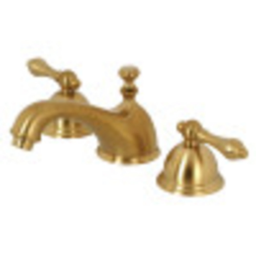 Kingston Brass KS3967AL 8 in. Widespread Bathroom Faucet, Brushed Brass - BNGBath