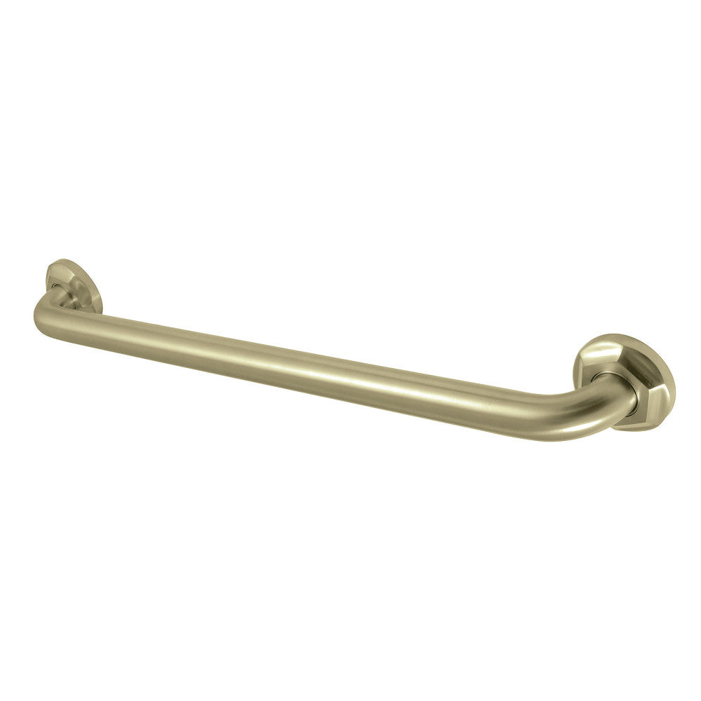 Kingston Brass DR714247 Metropolitan 24" Grab Bar, 1-1/4" Diameter, Brushed Brass - BNGBath