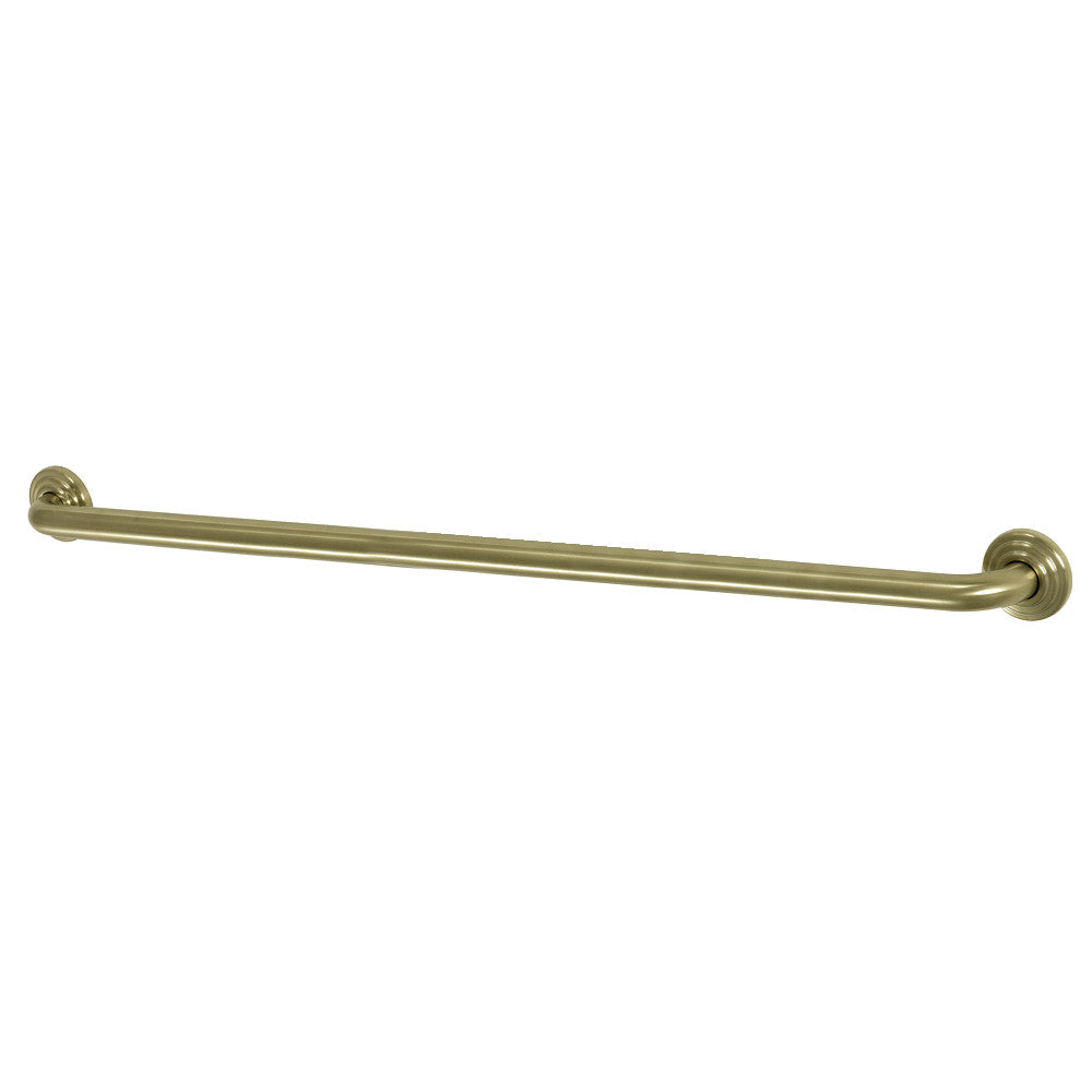 Kingston Brass DR314367 Restoration 36-Inch X 1-1/4-Inch OD Grab Bar, Brushed Brass - BNGBath