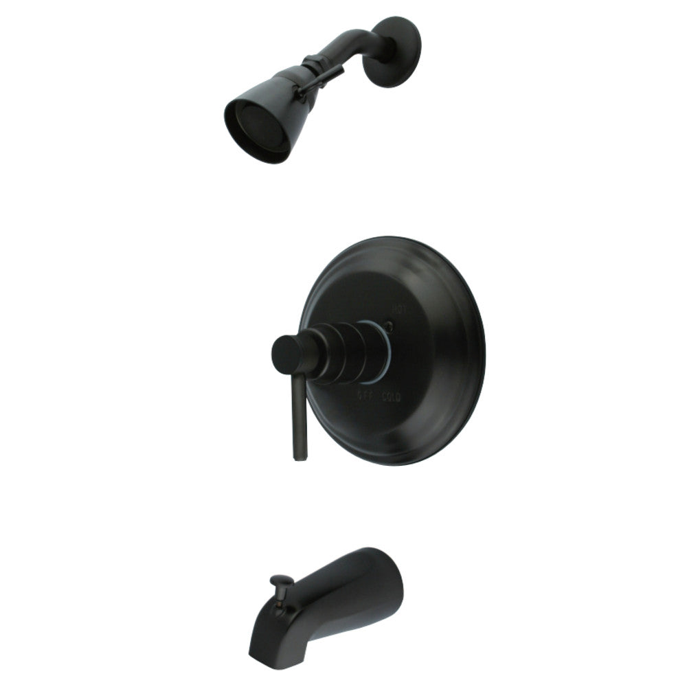 Kingston Brass KB2635DL Concord Tub & Shower Faucet, Oil Rubbed Bronze - BNGBath